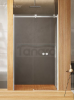 NEW TRENDY Drzwi prysznicowe przesuwne samodomykające SOFTI 100x200 EXK-3895